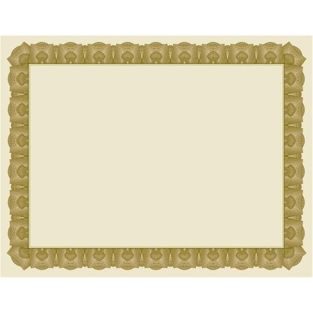 Inkinjection Tree Free Certificate with Gold Border - Natural IN3762350